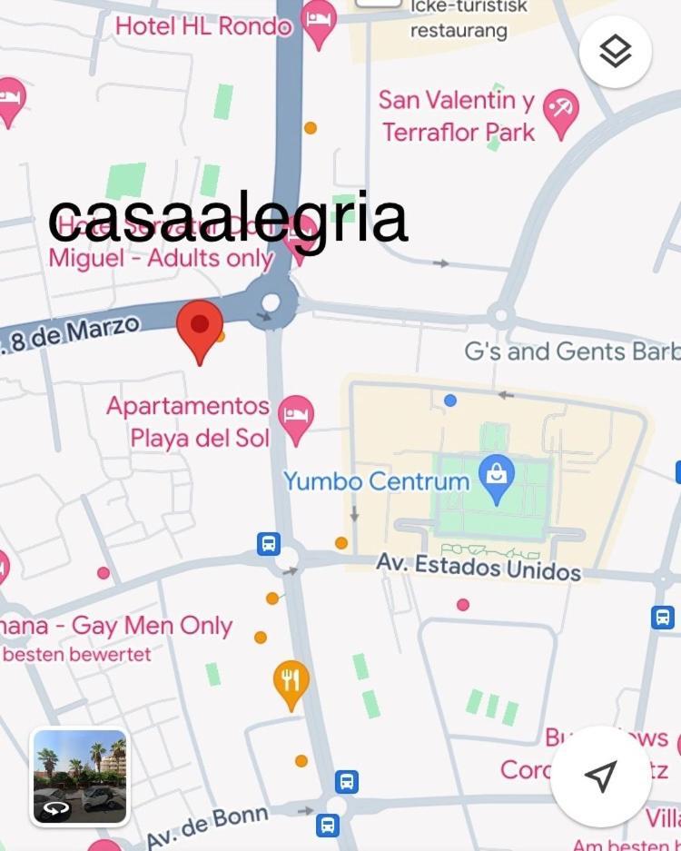 Bungalow Casa Alegria Yumbo Maspalomas  Eksteriør bilde